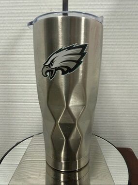 EAGLES 32 OZ. STAINLESS STEEL TUMBLER - SILVER